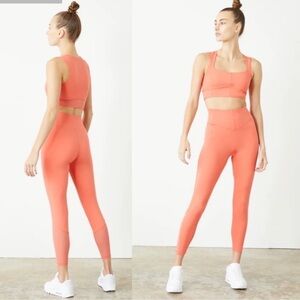 NWT - BANDIER Le ORE Andria Matching Set - size Medium/Small - Coral